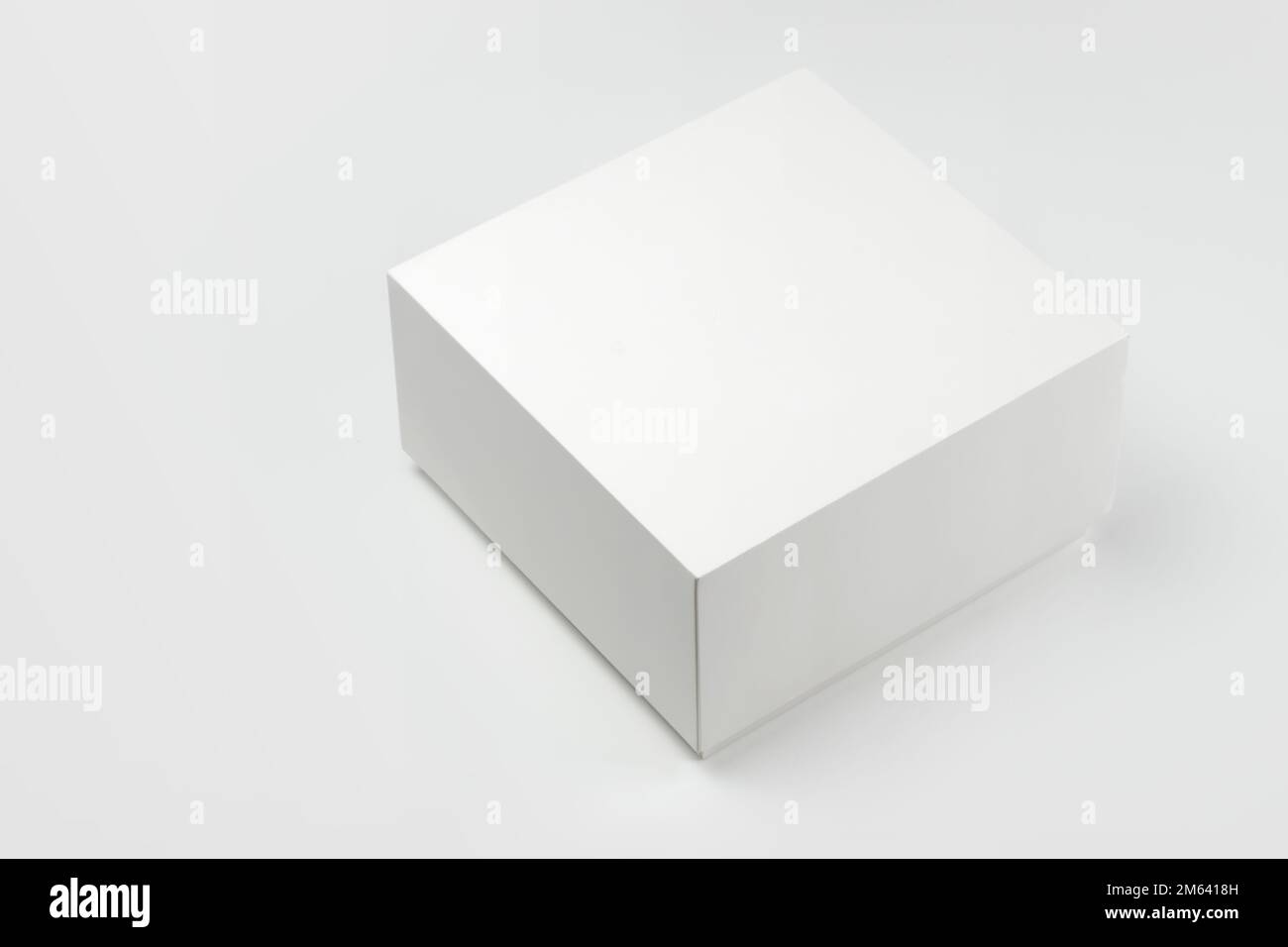 White box on white background Stock Photo - Alamy