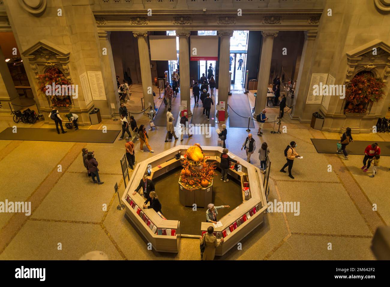 Metropolitan Museum of Art, the largest art museum in the Americas, New York City, USA Stock