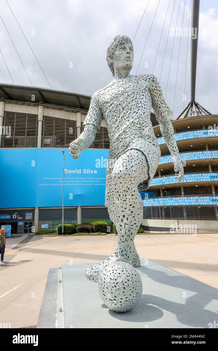 David silva manchester etihad hires stock photography and images Alamy