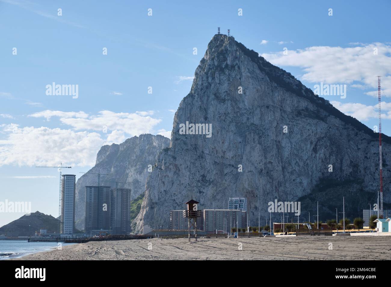 Buildings under construction in Gibraltar Stock Photo Alamy