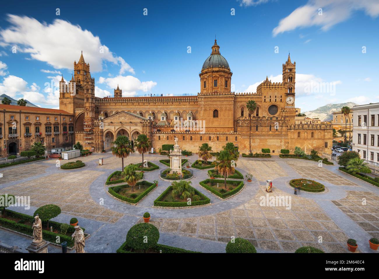 Palermo, Italy at the Palermo Cathedral Stock Photo - Alamy