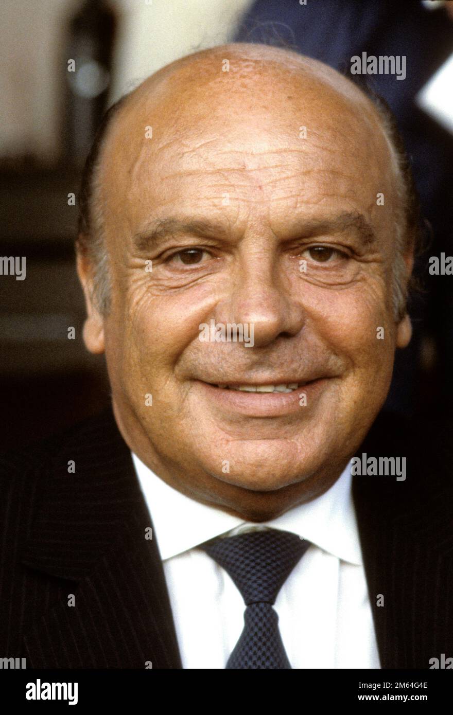 PRIMO NEBIOLO was an Italian sport official President of the world wide athletics federation IAAF Stock Photo