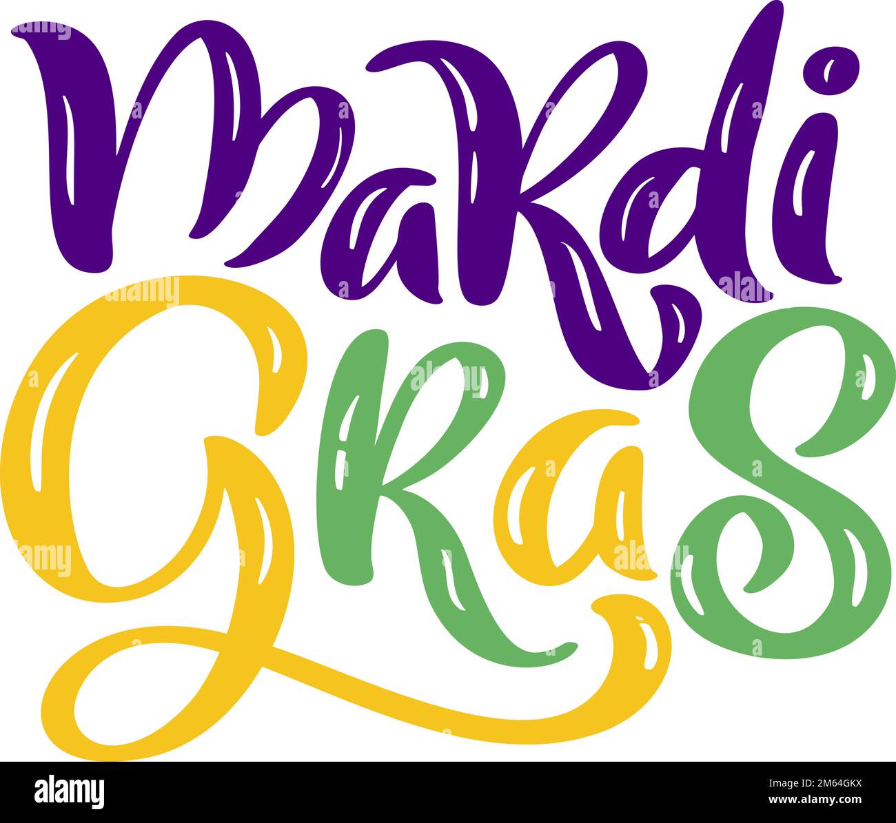 mardi gras font in word