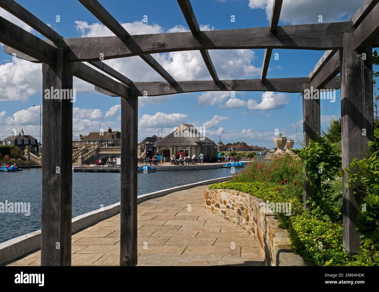 The Waterways, Ornamental Gardens and Boating Lake, beside the