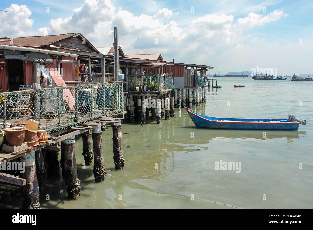 Penang, Malaysia November 2012 The traditional stilt