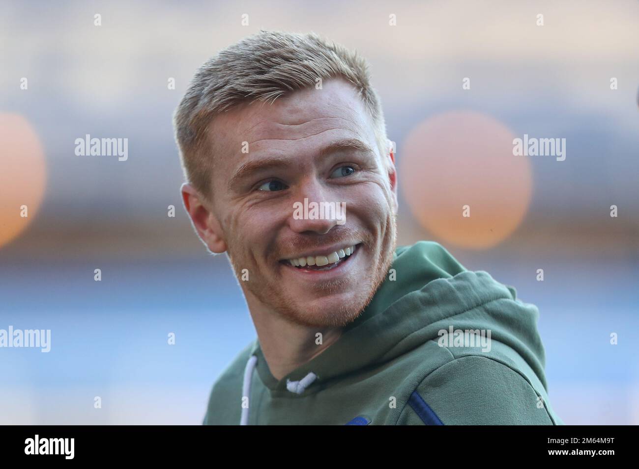 Birmingham, UK. 02nd Jan, 2023. Duncan Watmore #18 of Middlesbrough arrives ahead of the Sky Bet Championship match Birmingham City vs Middlesbrough at St Andrews, Birmingham, United Kingdom, 2nd January 2023 (Photo by Gareth Evans/News Images) in Birmingham, United Kingdom on 1/2/2023. (Photo by Gareth Evans/News Images/Sipa USA) Credit: Sipa USA/Alamy Live News Stock Photo