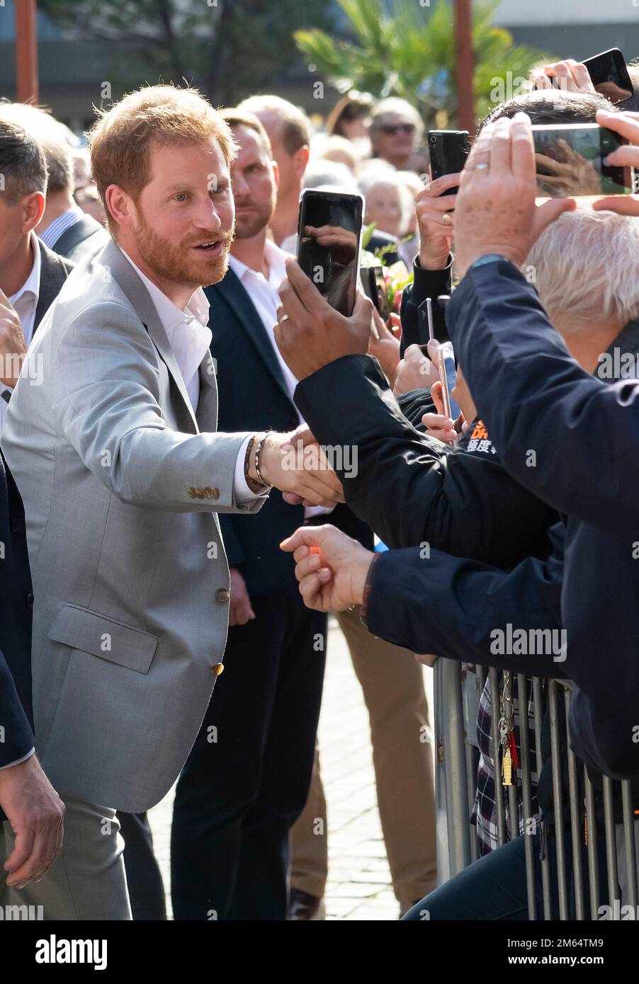 Brighton Uk 3rd October 2018 The Duke And Duchess Of Sussex Prince Harry And Meghan Markle
