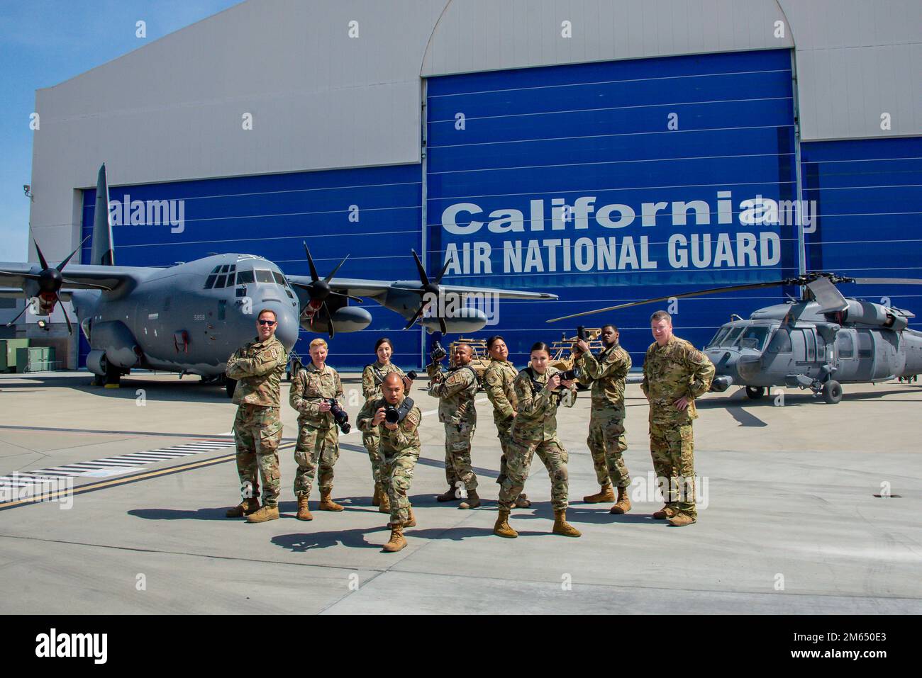U.S. Air Force Airmen assigned with the 129th Rescue Wing public