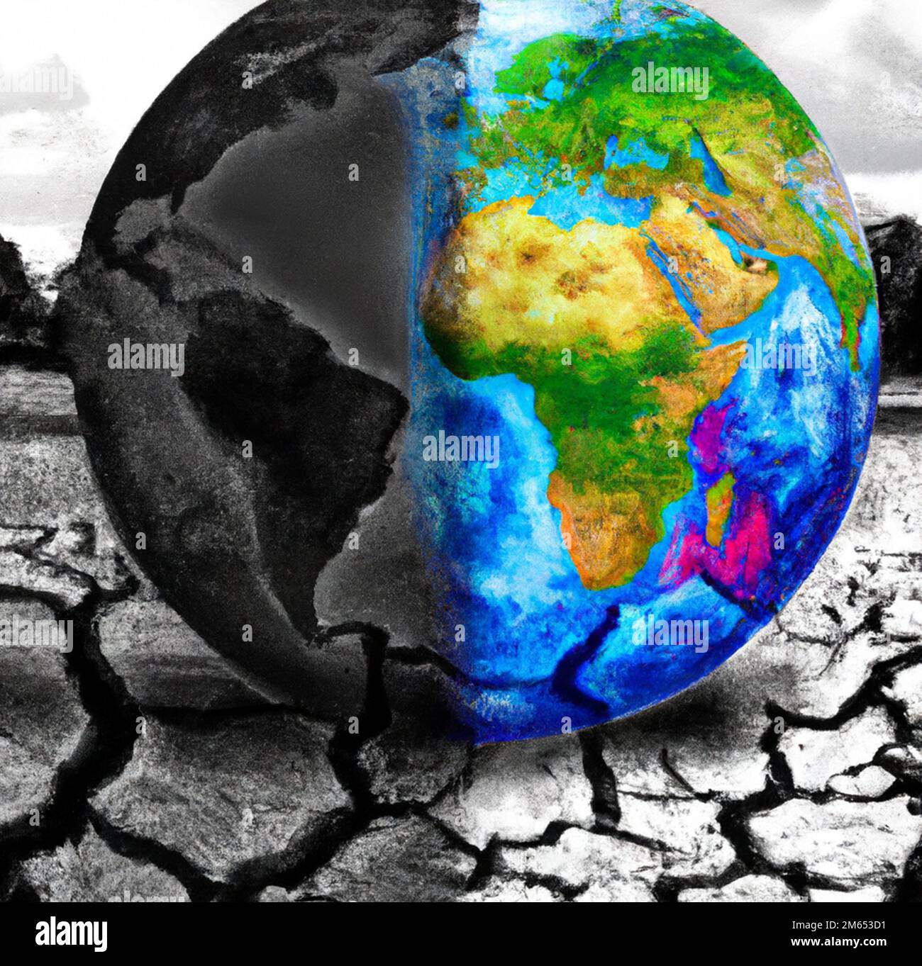 planet earth dying Stock Photo - Alamy