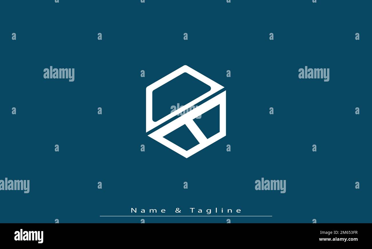 Alphabet letters Initials Monogram logo OB , BO Stock Vector