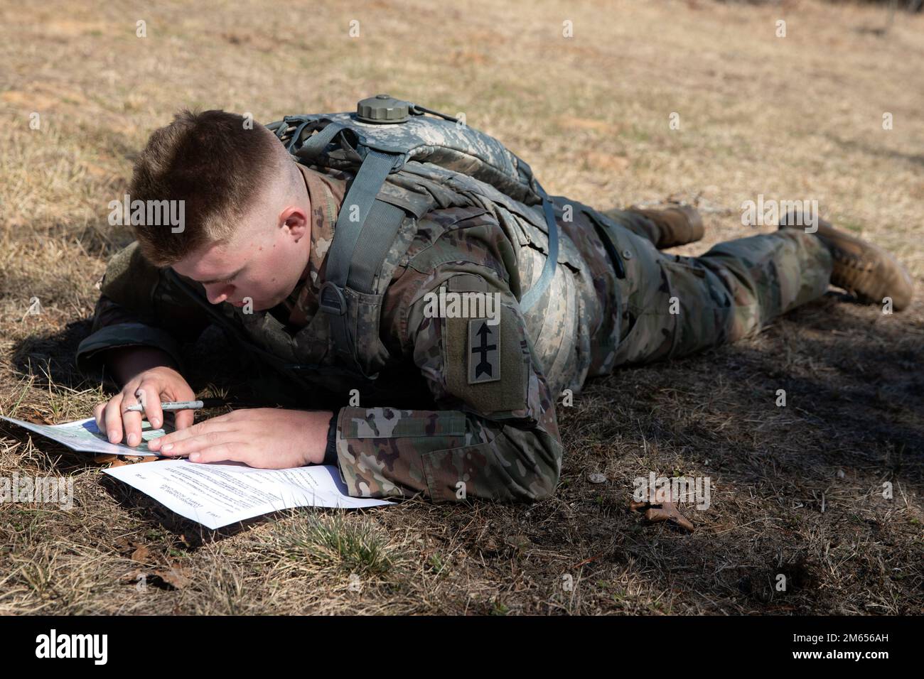 128th Rigger Nine competitors from across the 1-128 Infantry Regiment contended ...