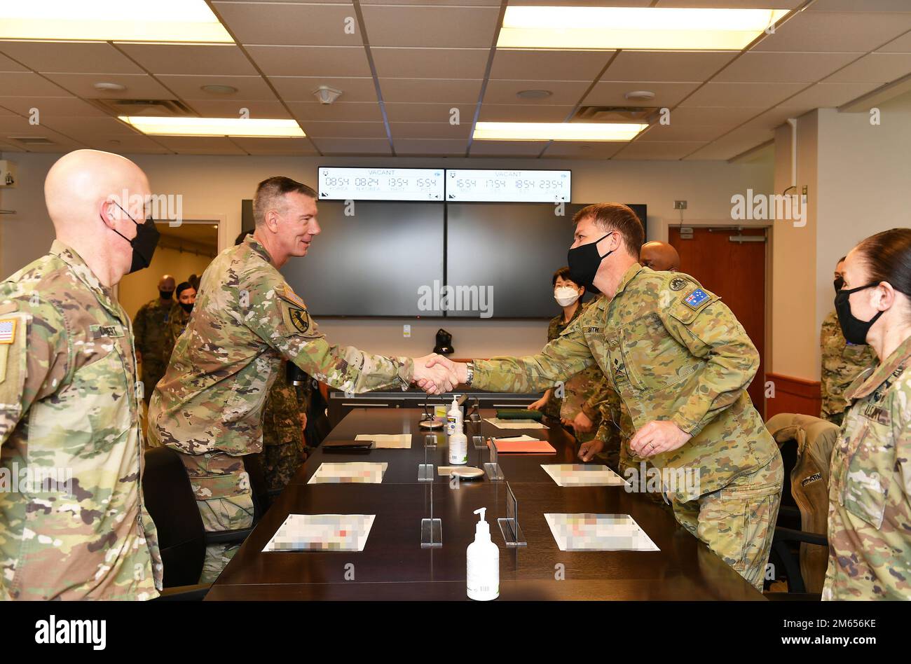 Major General David A. Lesperance, Commanding General, 2nd Infantry