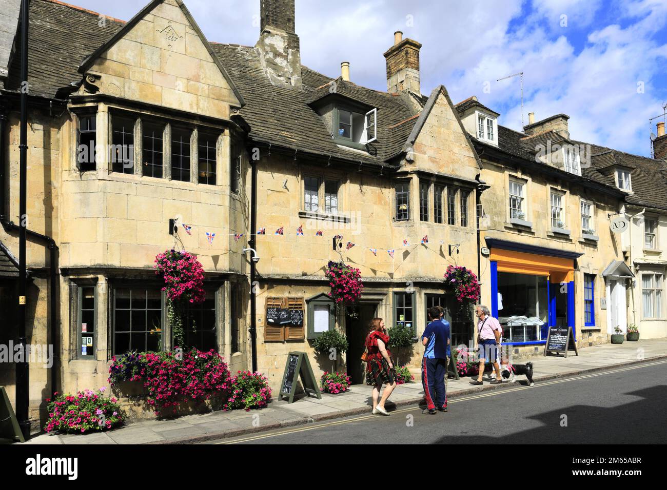 The Toby Norris pub, Stamford Town, Lincolnshire County, England, UK Stock Photo