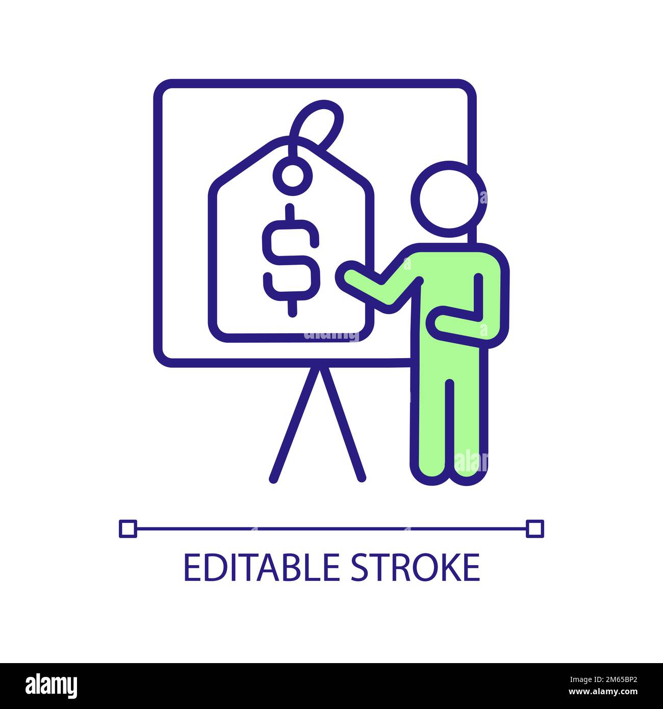 Product cost presentation RGB color icon Stock Vector Image & Art Alamy