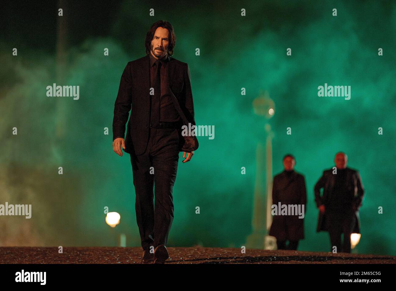 John Wick 4 Keanu Reeves Stock Photo