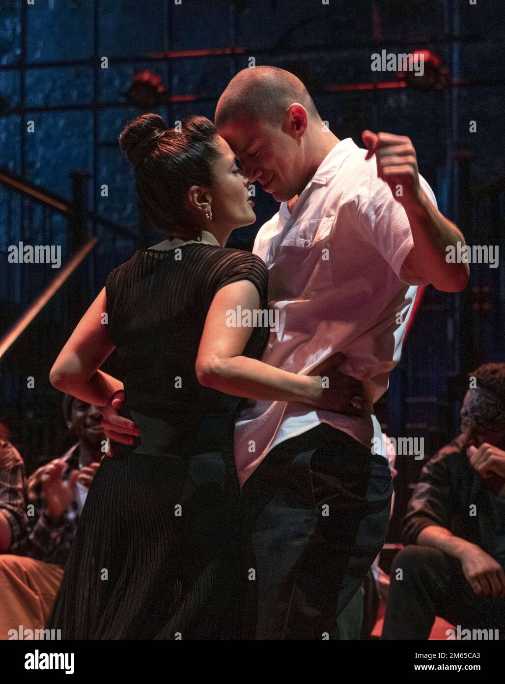 Magic Mike's Last Dance Salma Hayek & Channing Tatum Stock Photo Alamy