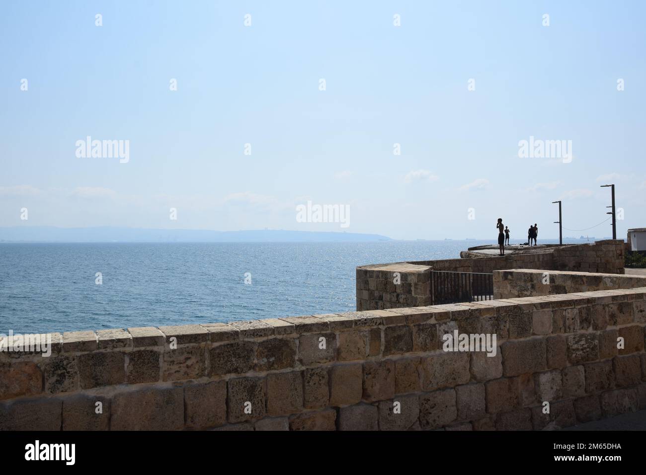 City Wall of Acre Crusader Town Akko in Israel Stock Photo Alamy