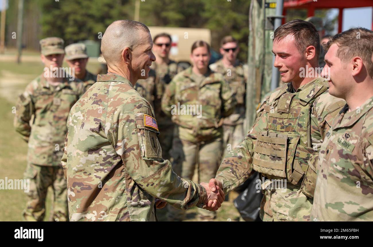 U.S. Army Sgt. Maj. of the Army Michael A. Grinston participates in the ...