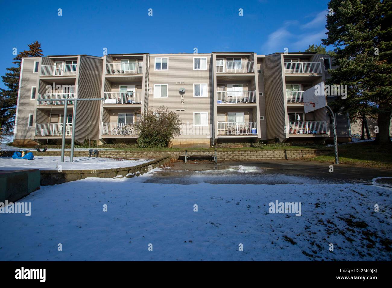 December 30, 2022, Pullman, Washington, USA A Steptoe Village