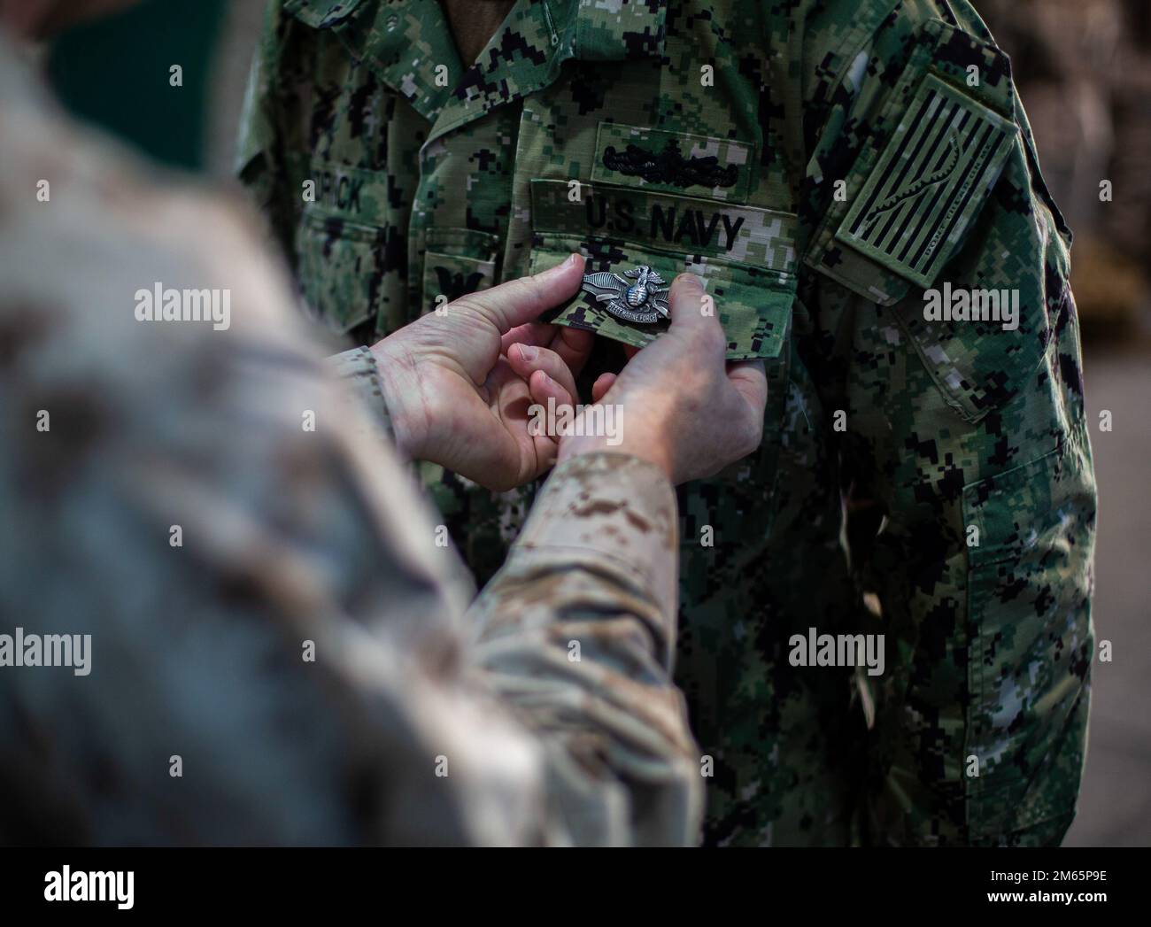 NAVAL SUPPORT ACTIVITY, Bahrain (April 05, 2022) A Sailor assigned to
