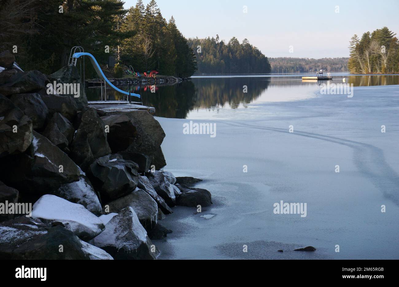 Chamcook Lake, New Brunswick, Canada Stock Photo Alamy