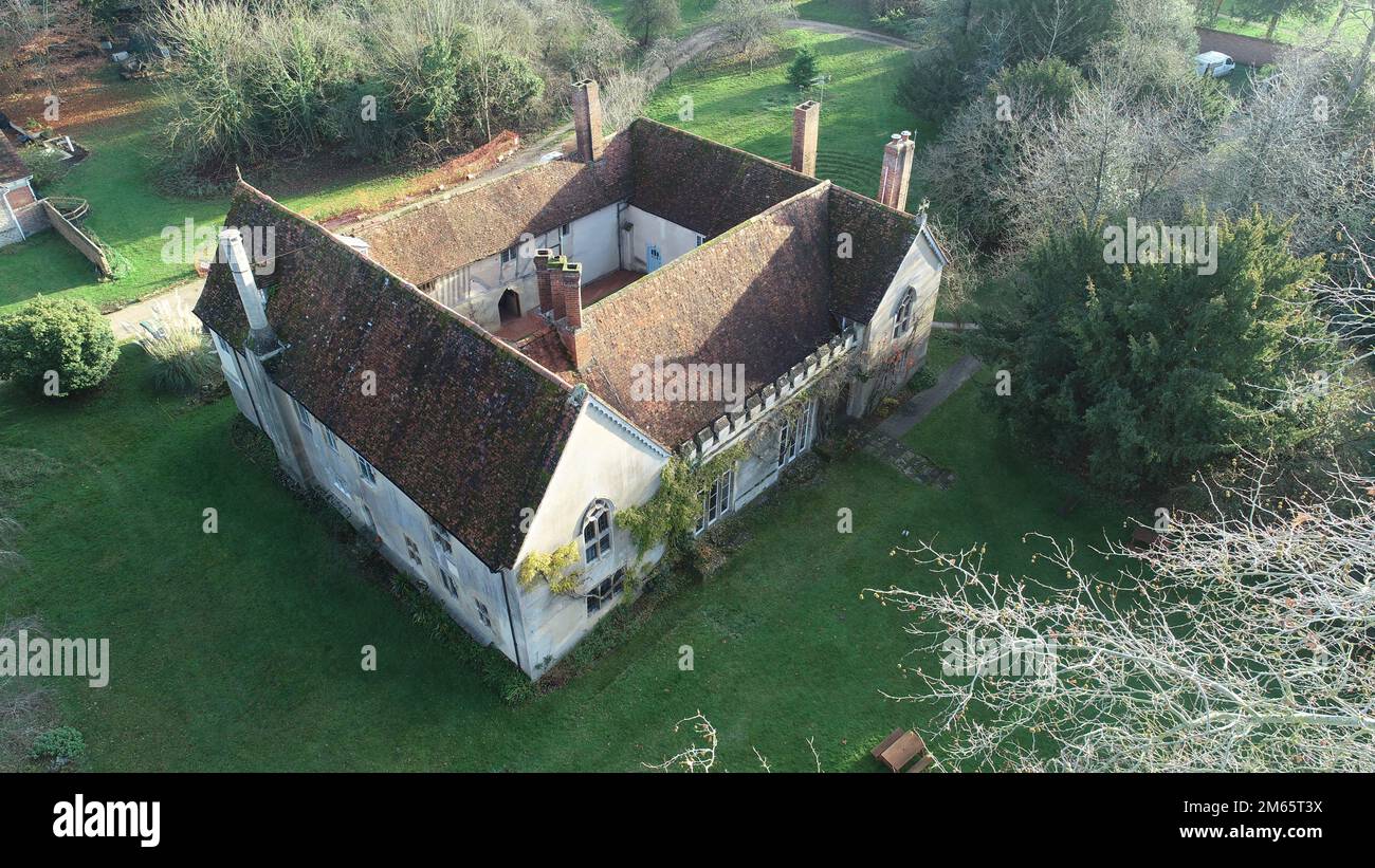 The Abbey, Sutton Courtenay, Oxfordshire, a historic building and inter