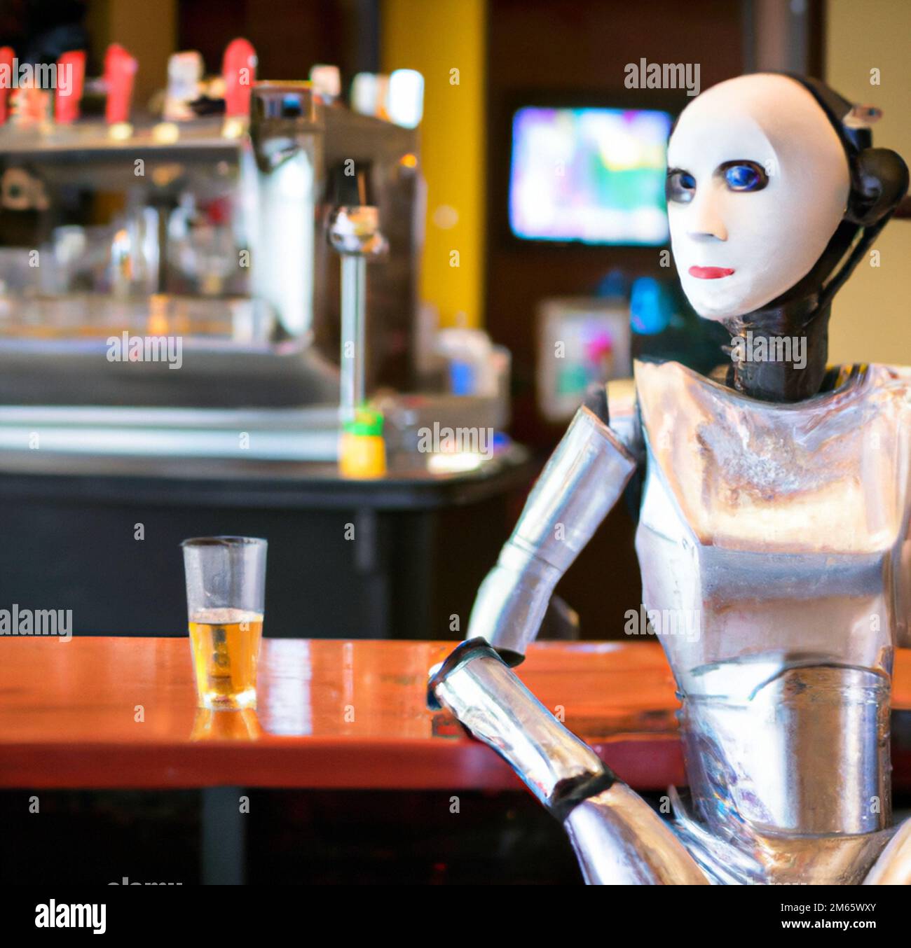 Robot bar hi-res stock photography and images - Alamy