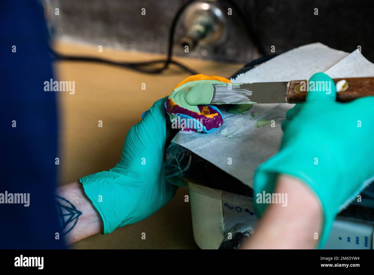 Staff Sgt. Anthony Brown, 15th Operational Medical Readiness Squadron dental lab technician