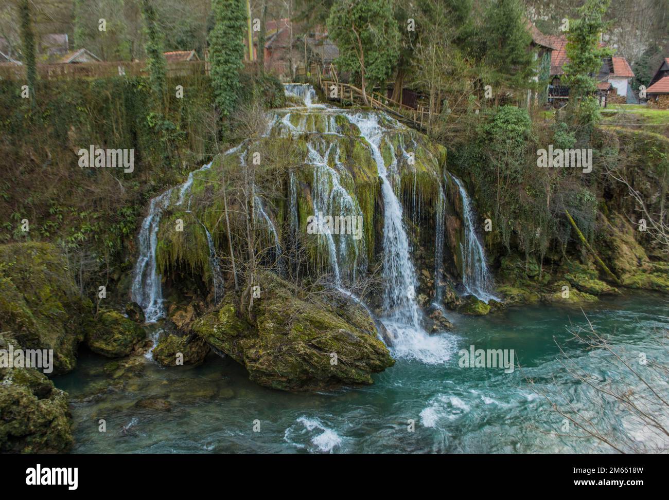 Rastoke, Slunj, Croatia Stock Photo