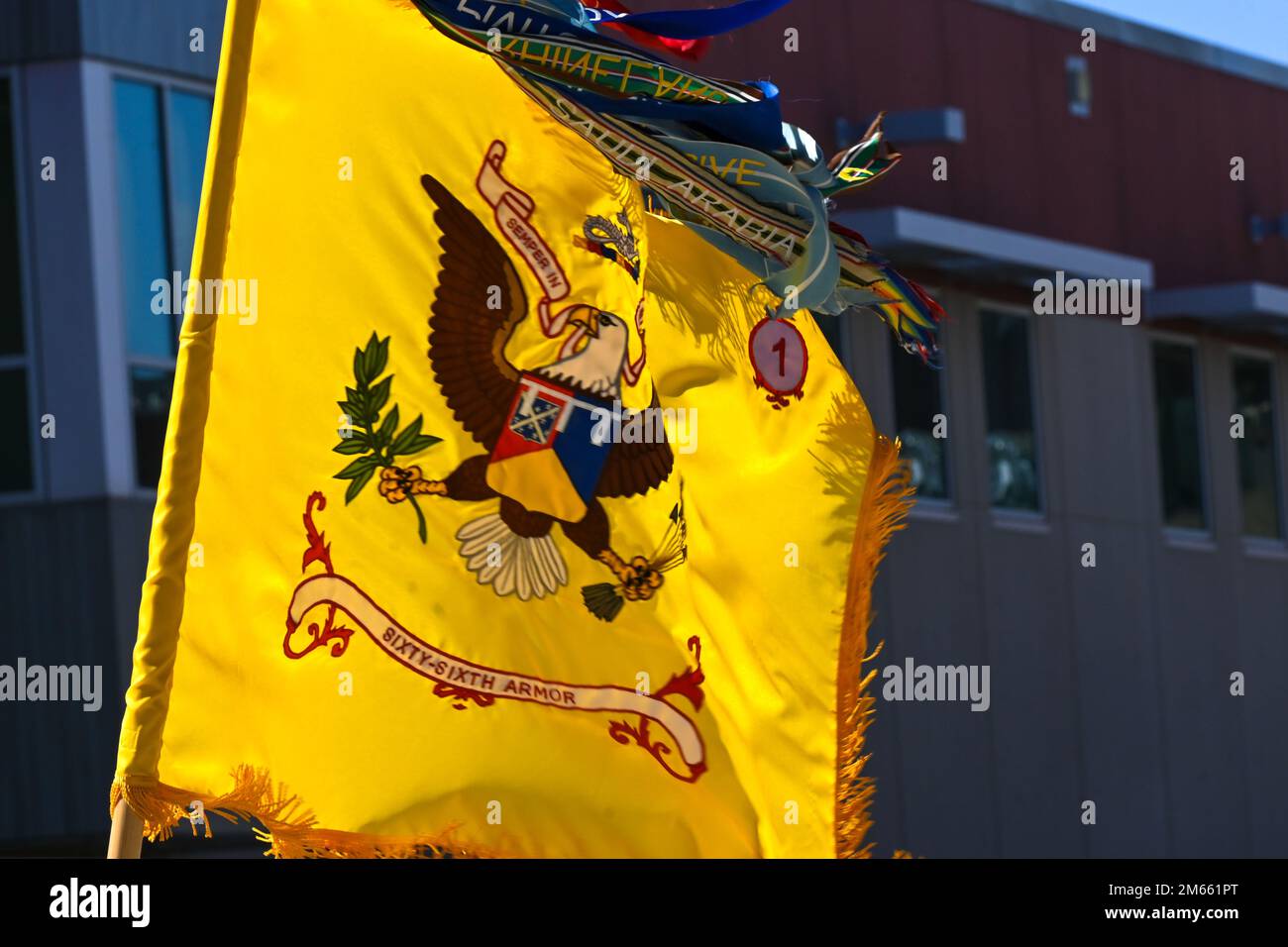 Capt. Marquis Morris, company commander, and 1st Sgt. Ryan Meek, with