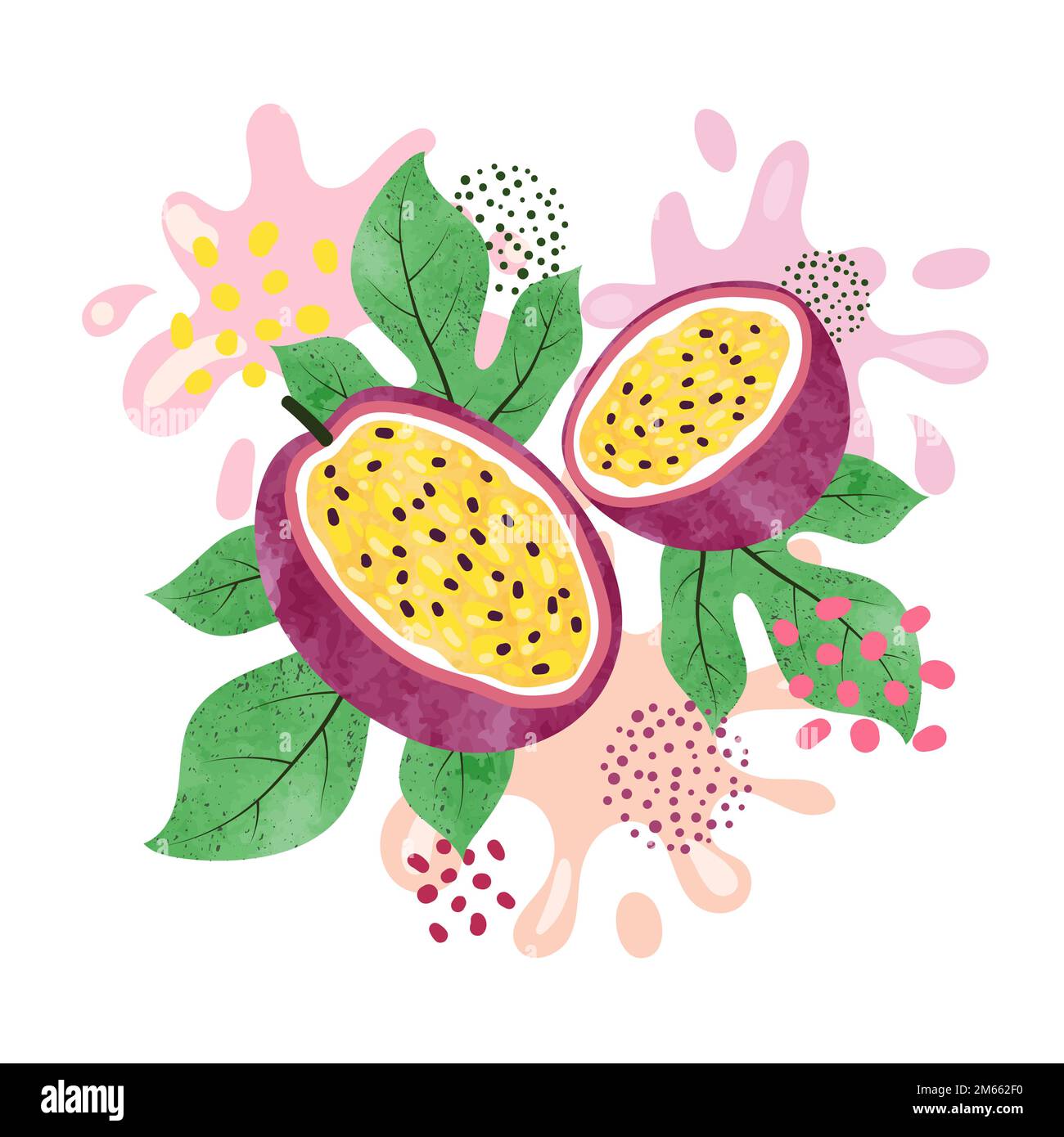 Passion fruit juice splash hi-res stock photography and images - Alamy