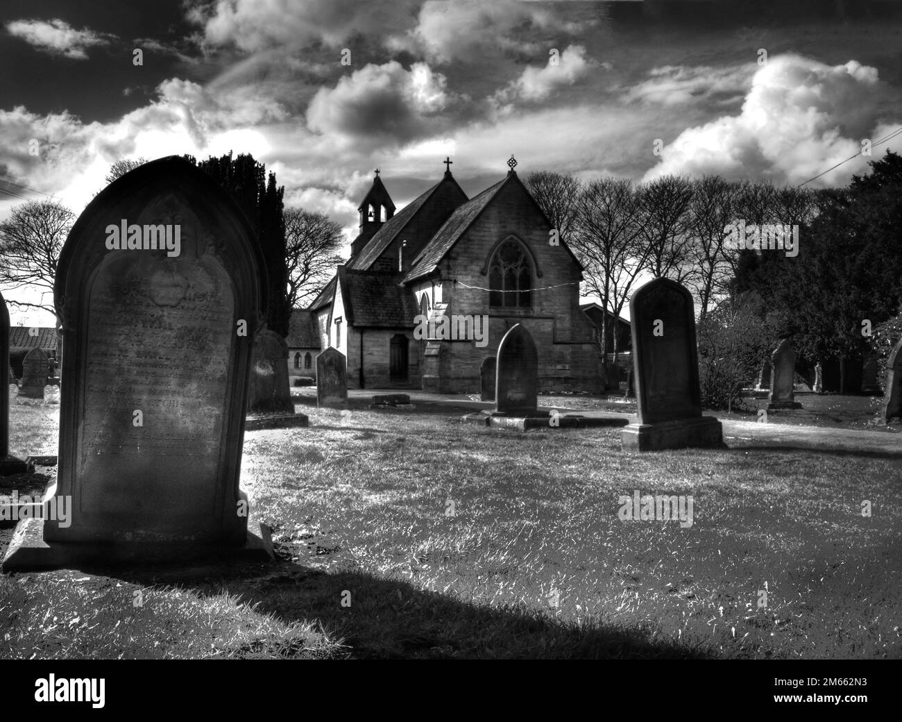 Village church and cemetery hires stock photography and images Alamy