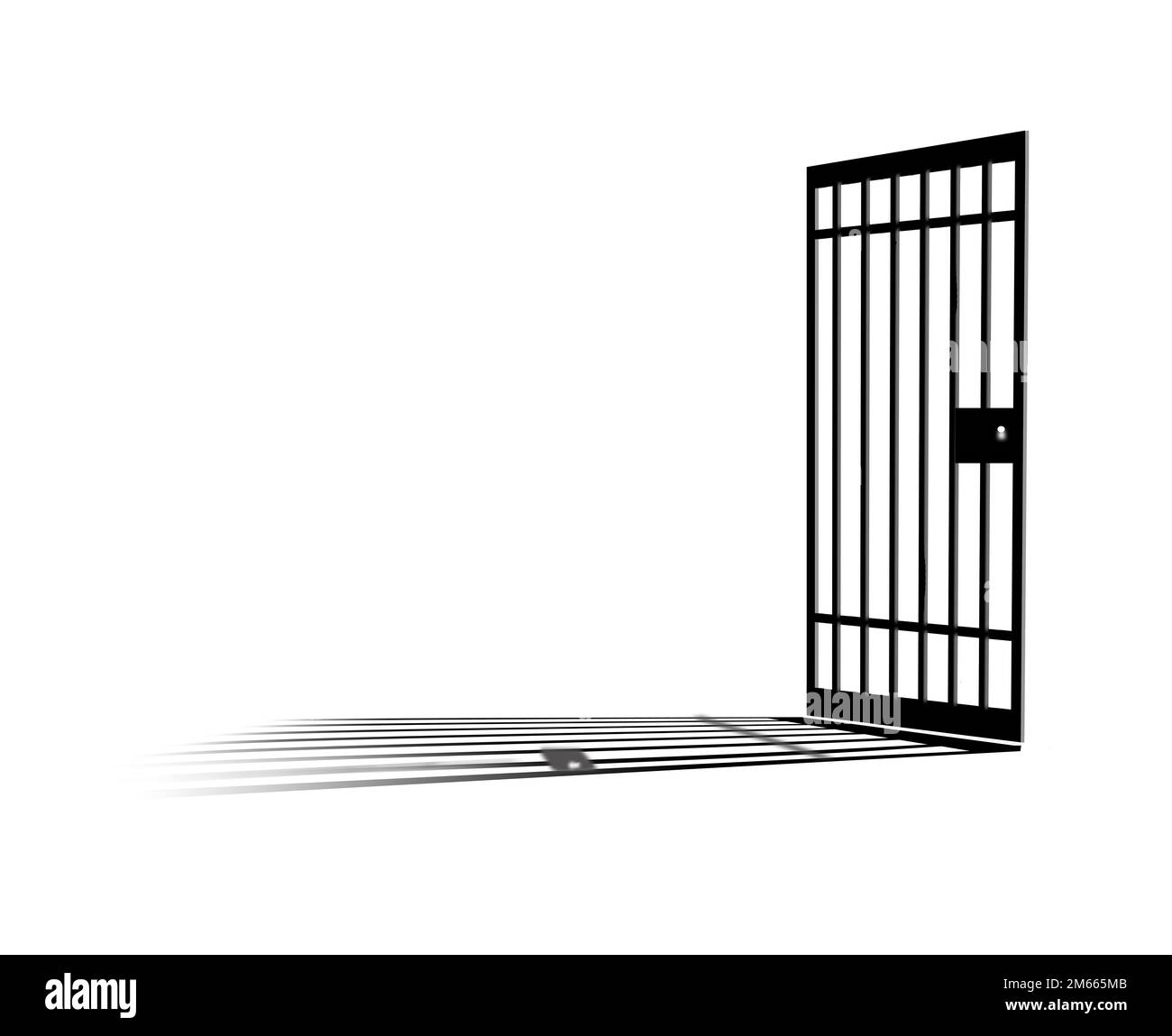 Jail cell Cut Out Stock Images & Pictures - Alamy