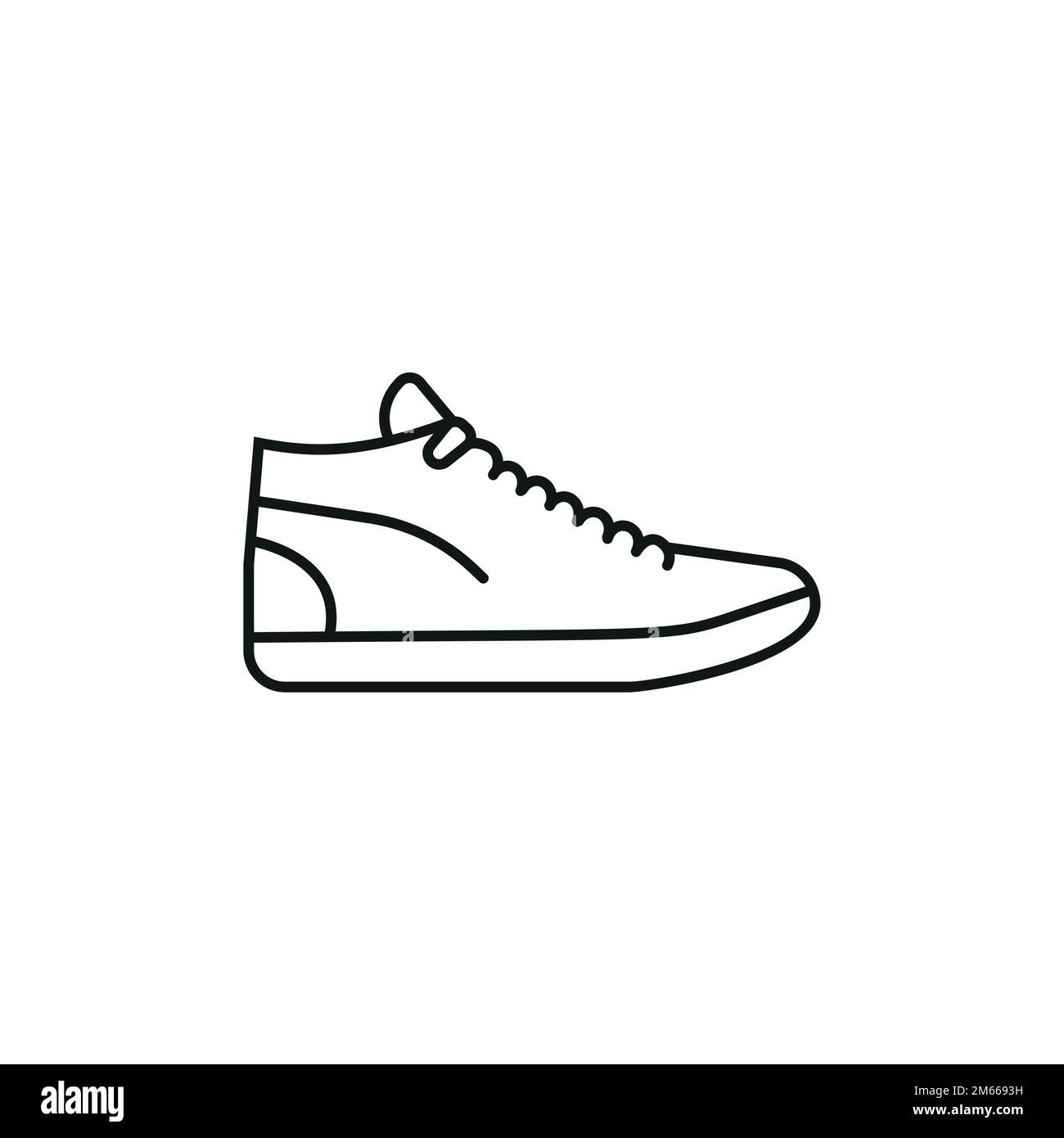 Shoes Sneaker Outline Drawing Vector Sneakers Drawn Sketch Style Black  Stock Vector by ©arraycournicova@gmail.com 670009180