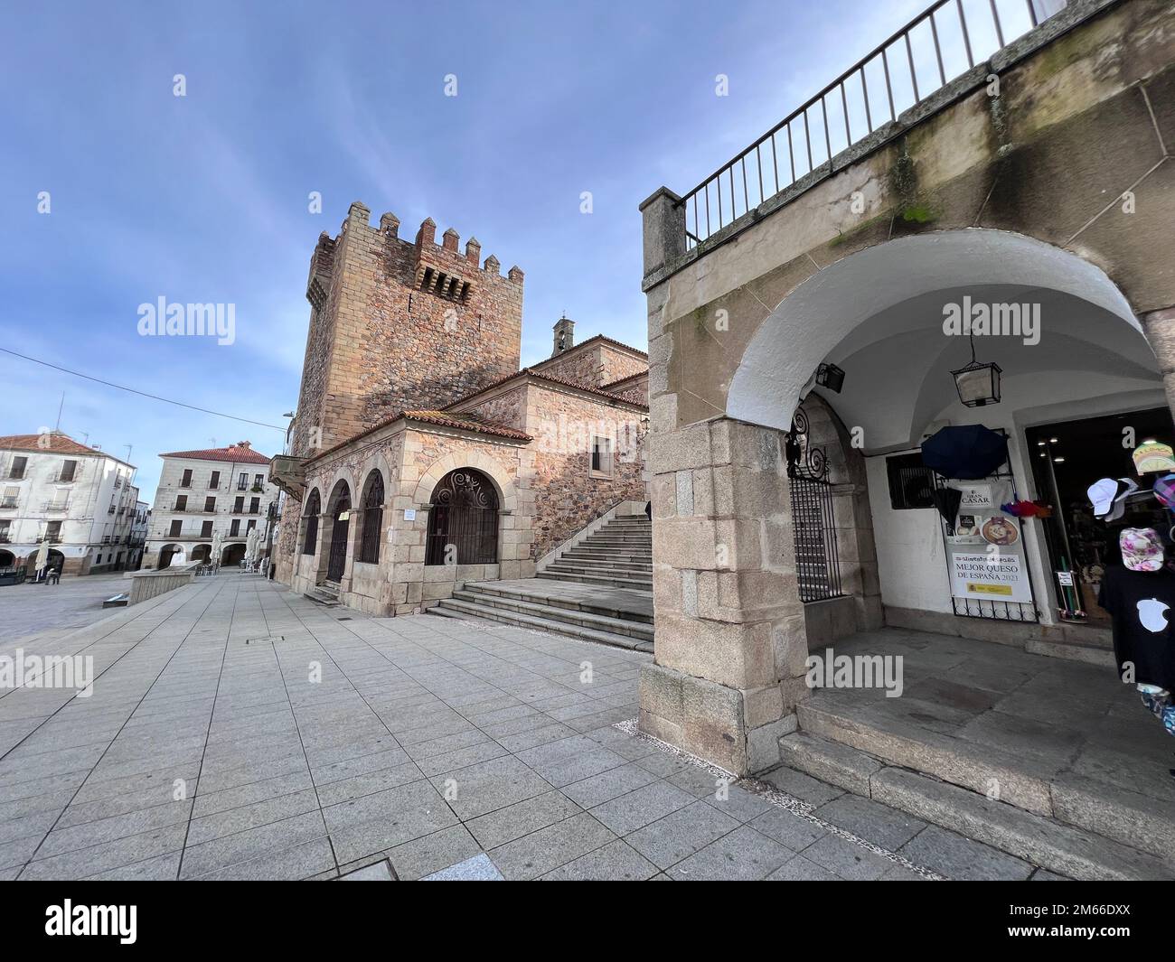 Main square city cáceres hi res stock photography and images Alamy