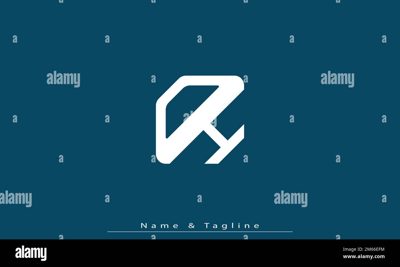 Alphabet letters Initials Monogram logo OH , HO Stock Vector