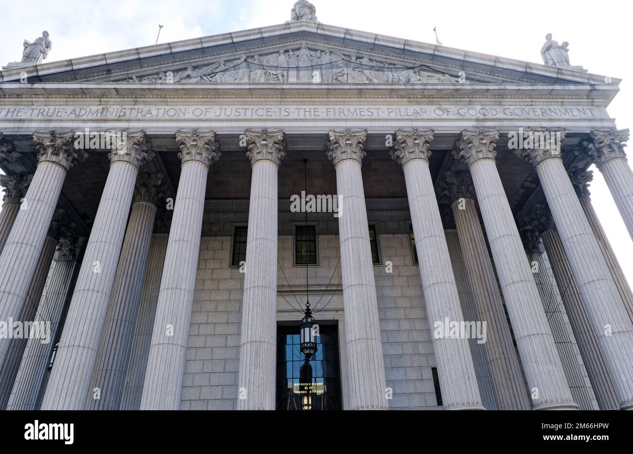 New York State Supreme Court Building Stock Photo
