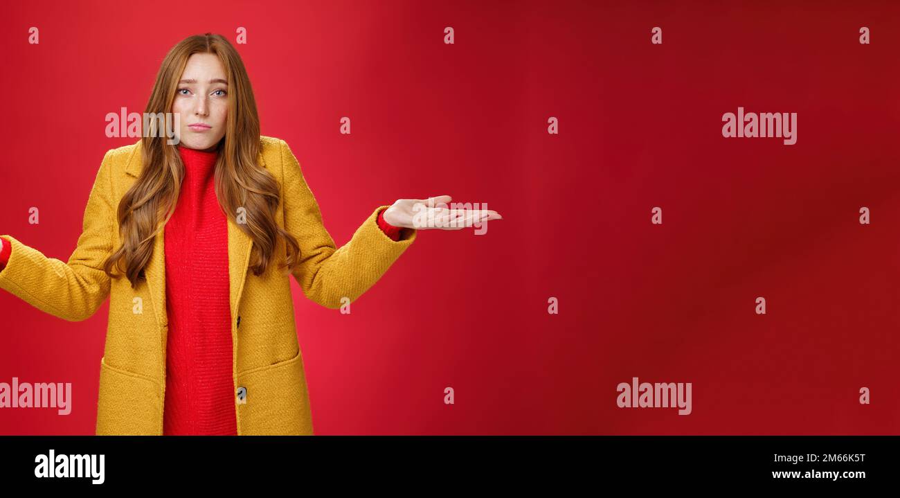 Who new it happen. Innocent and cute redhead unaware girl with freckles
