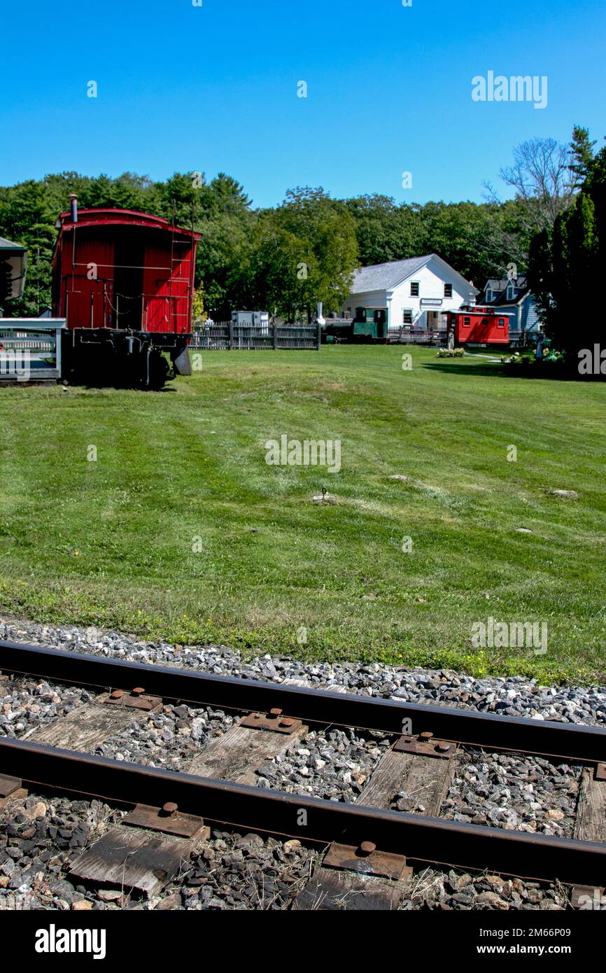 Boothbay railroad museum hires stock photography and images Alamy