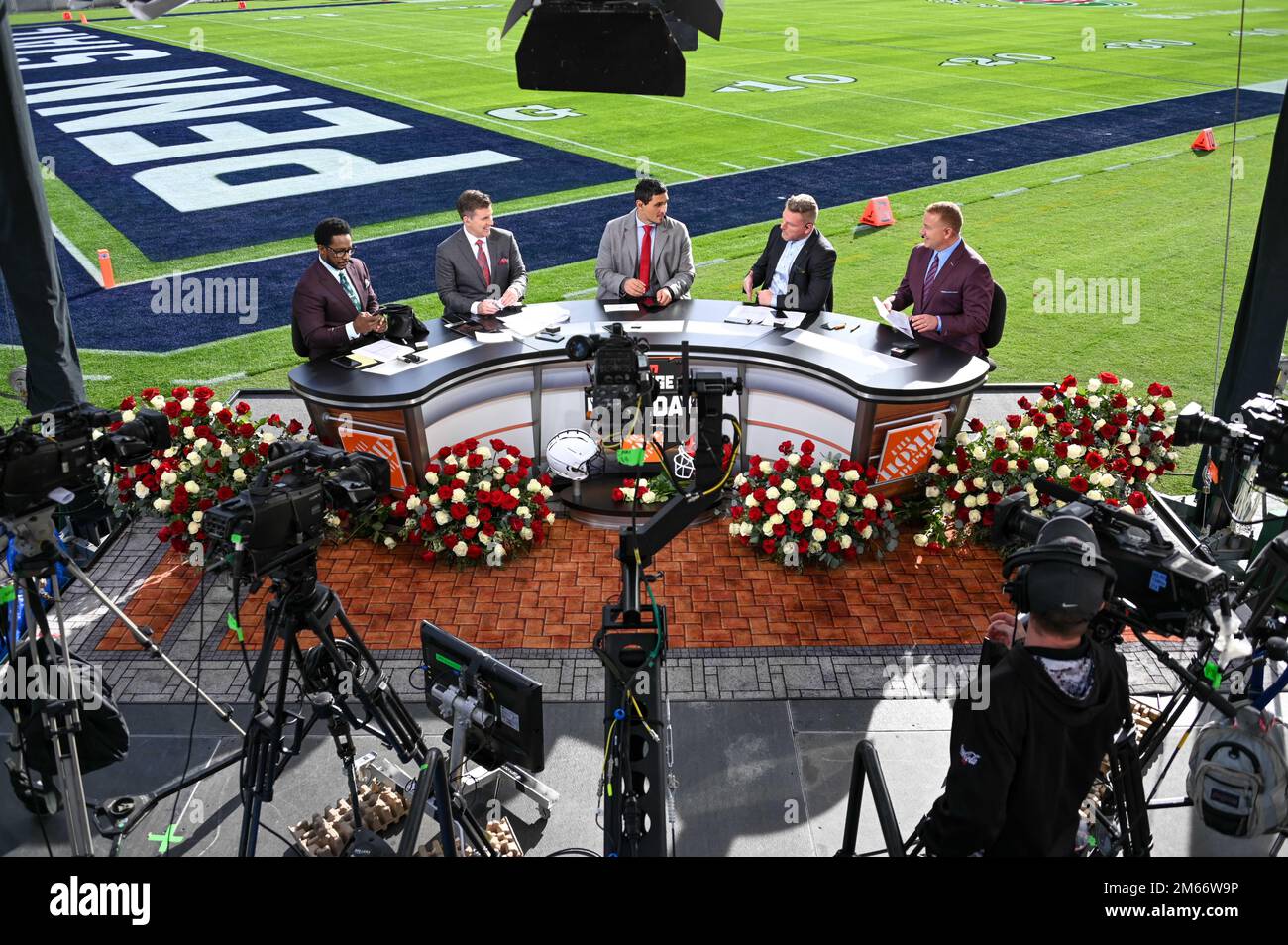 ESPN College Gameday before the Rose Bowl game on Monday, Jan. 2, 2023