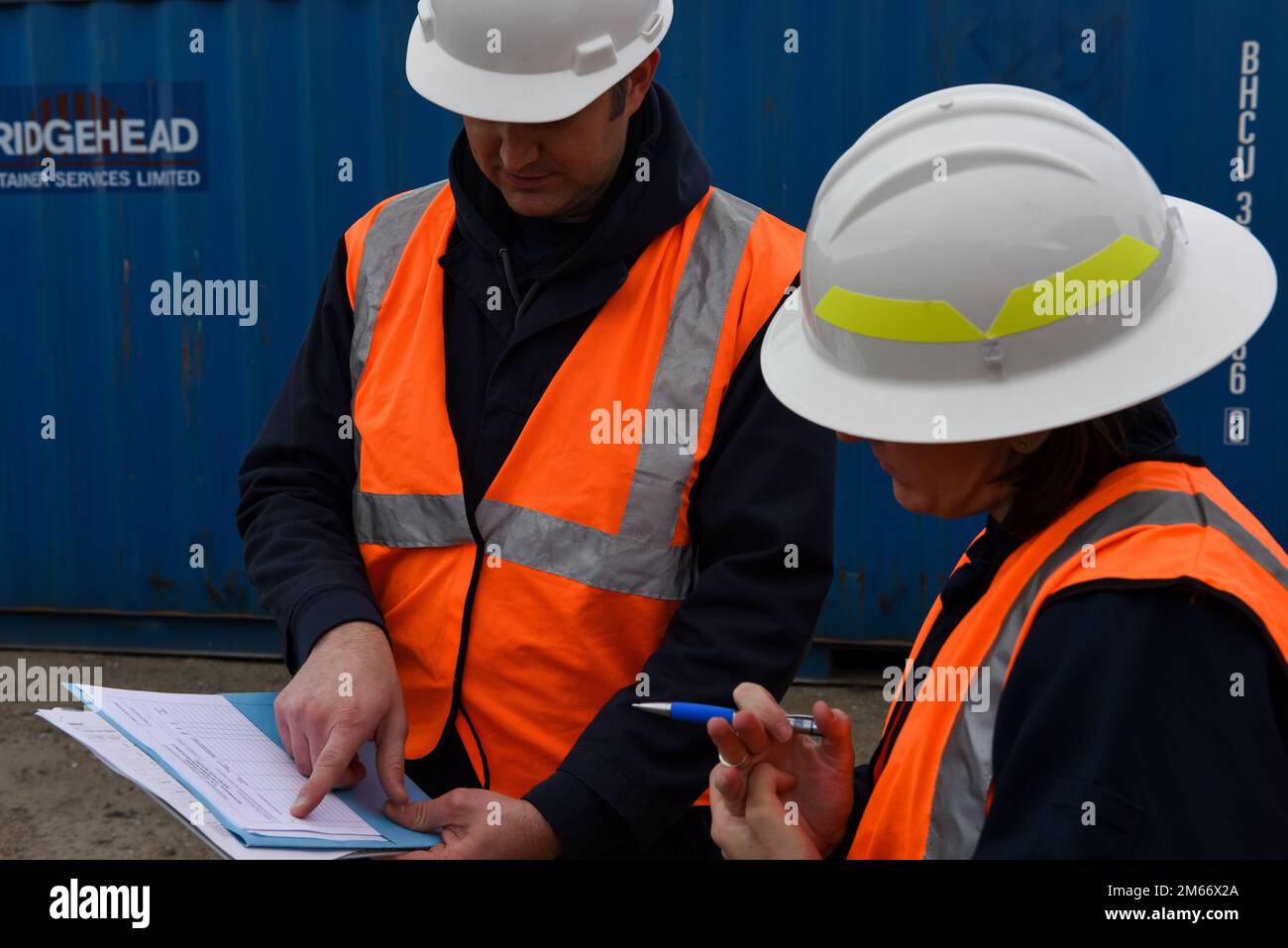 Hazardous materials paperwork hi-res stock photography and images 