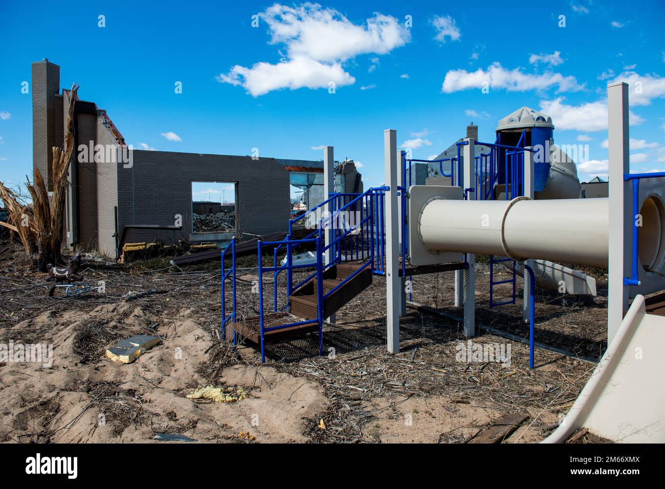 Construction continues at Offutt Air Force Base, Neb., 08 Apr. 2022
