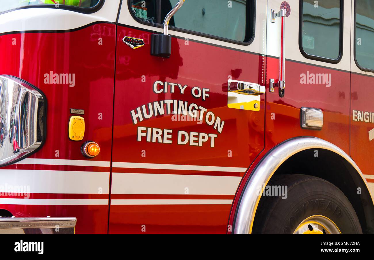 City of Huntington WV Fire department Stock Photo Alamy