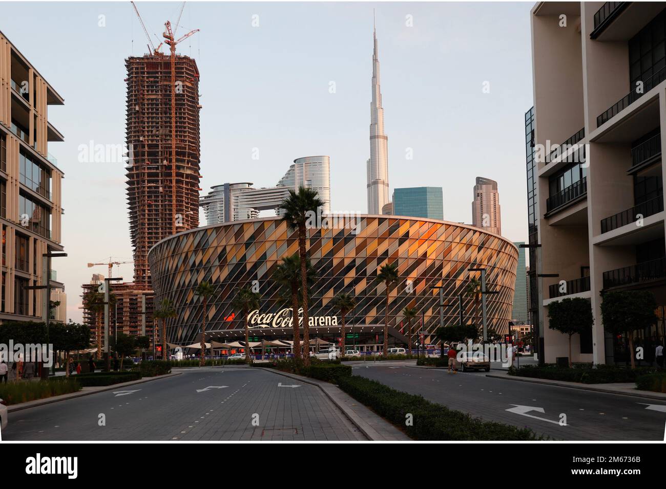 View Of The Coca Cola Arena In Dubai United Arab Emirates Stock Photo View Of The Coca Cola Arena In Dubai United Arab Emirates Stock Photo
