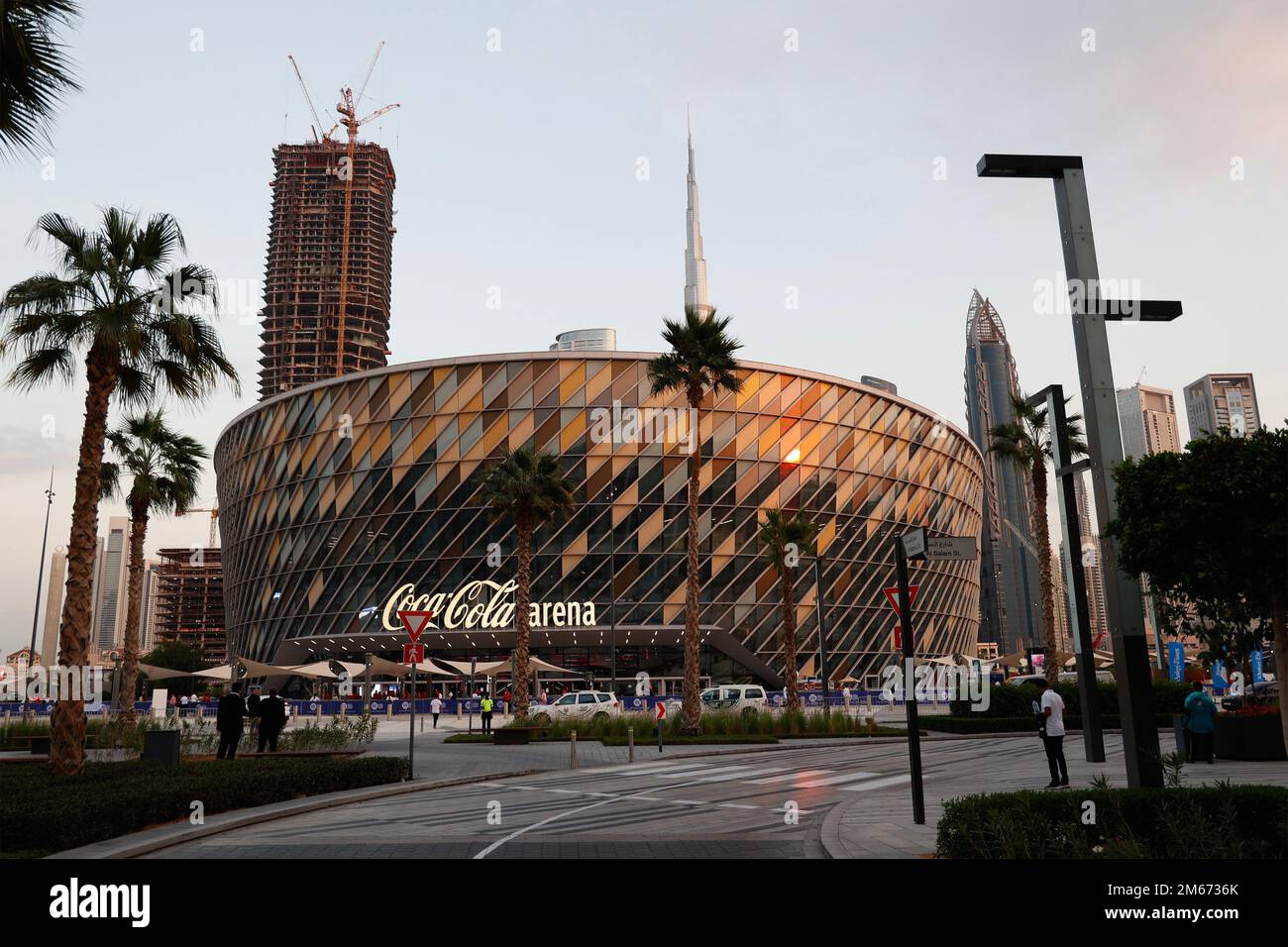 View Of The Coca Cola Arena In Dubai United Arab Emirates Stock Photo View Of The Coca Cola Arena In Dubai United Arab Emirates Stock Photo