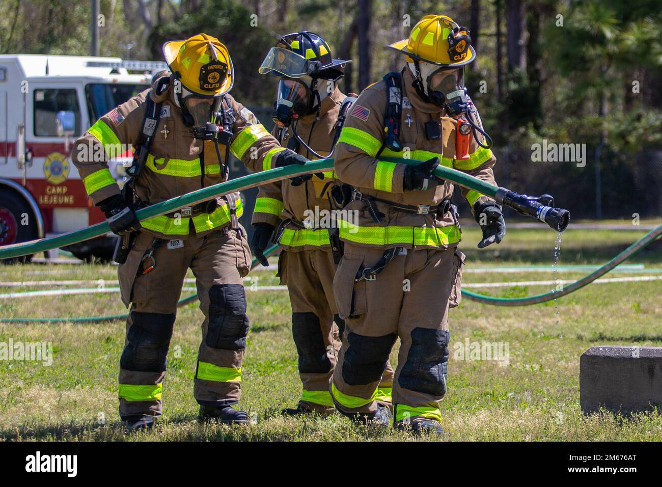 Owen Fowler, left, Jeremy Cain, middle, and Ethan Harris, right, all