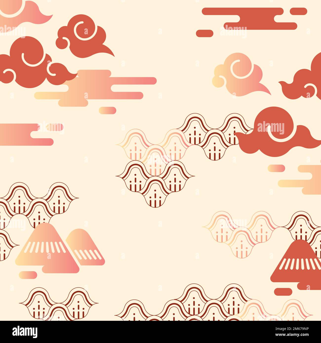 Chinese new year 2019 design Stock Vector