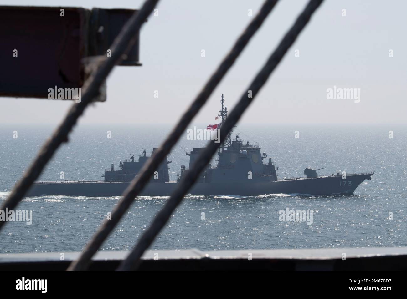 SEA OF JAPAN (April 12, 2022) Japan Maritime Self-Defense Force (JMSDF ...
