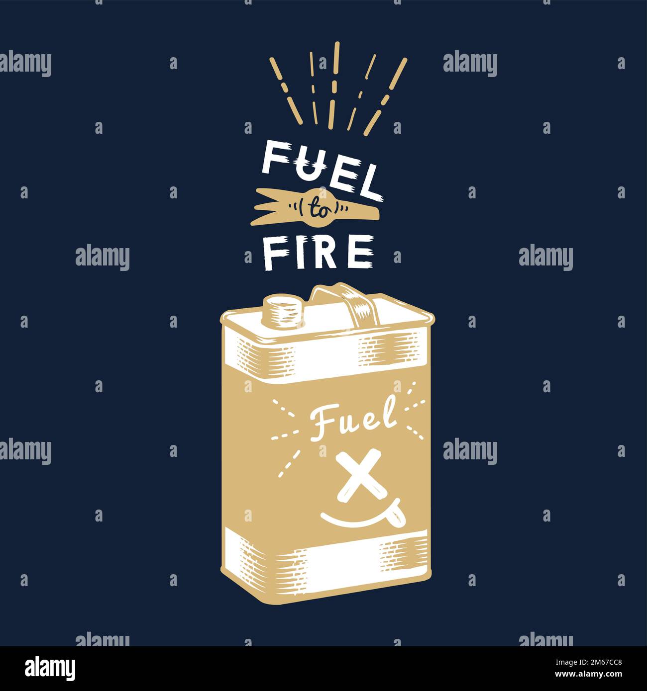Fuel to fire canister vector Stock Vector Image & Art Alamy