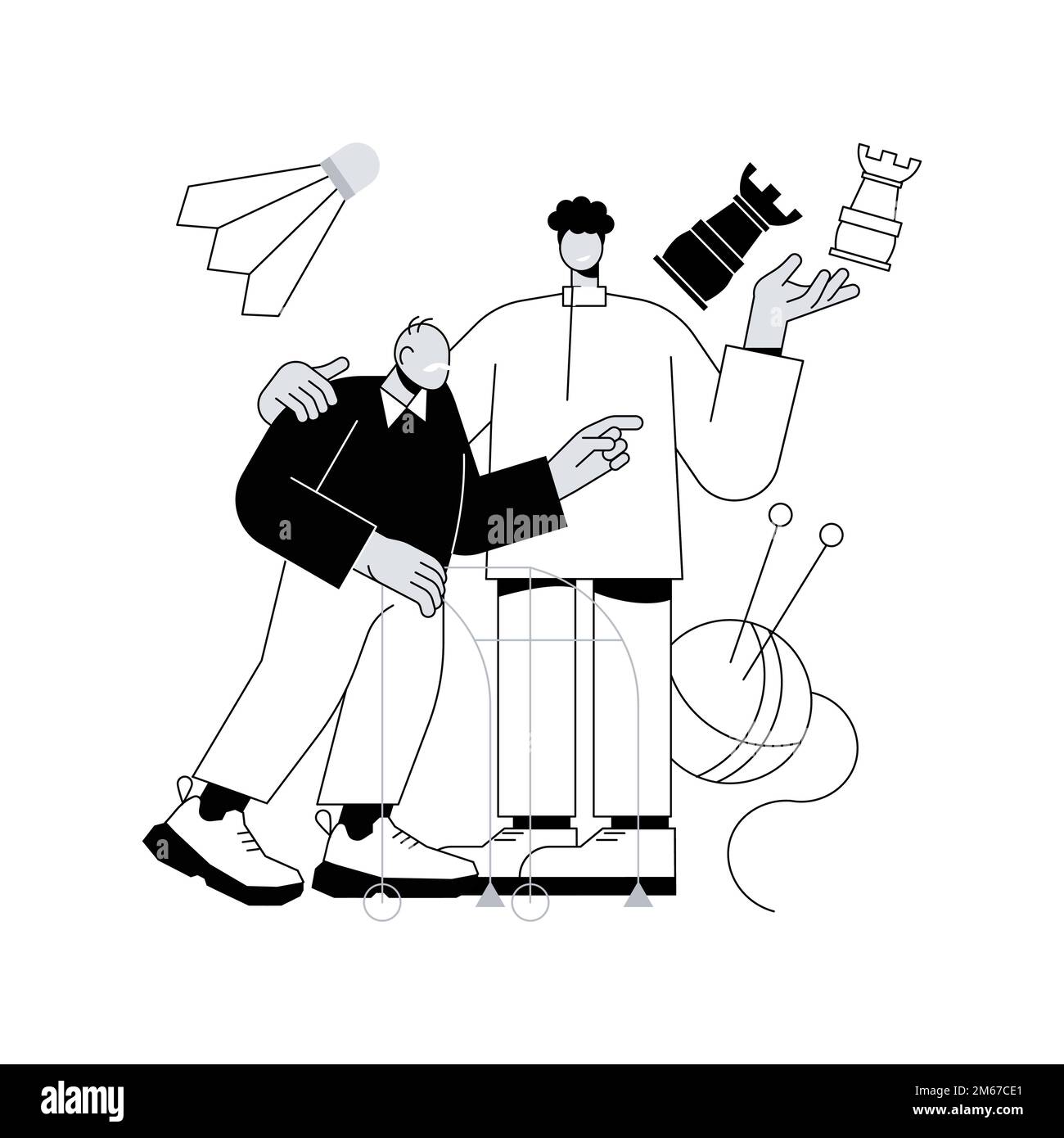 activities-for-seniors-abstract-concept-vector-illustration-activities